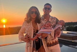 Amy Childs wearing The Lace Me Up Swimsuit
