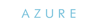 Azure logo in blue on a white background