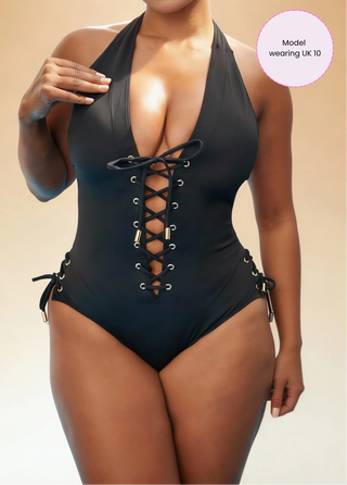 Award Winning: Lace Me Up Sculpting Swimsuit