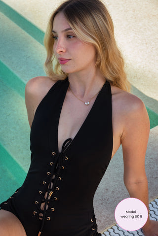 Award Winning: Lace Me Up Sculpting Swimsuit