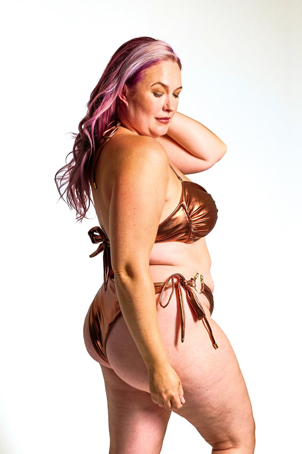 The Bronze Medusa Bikini Bottoms - 18-20