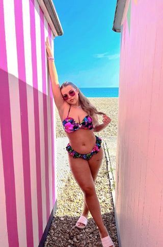 Y2K Low Rise Floral Bikini