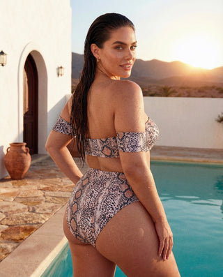 The Artemis High Waisted Sculpting Bikini Bottoms