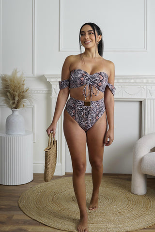 High leg swimwear